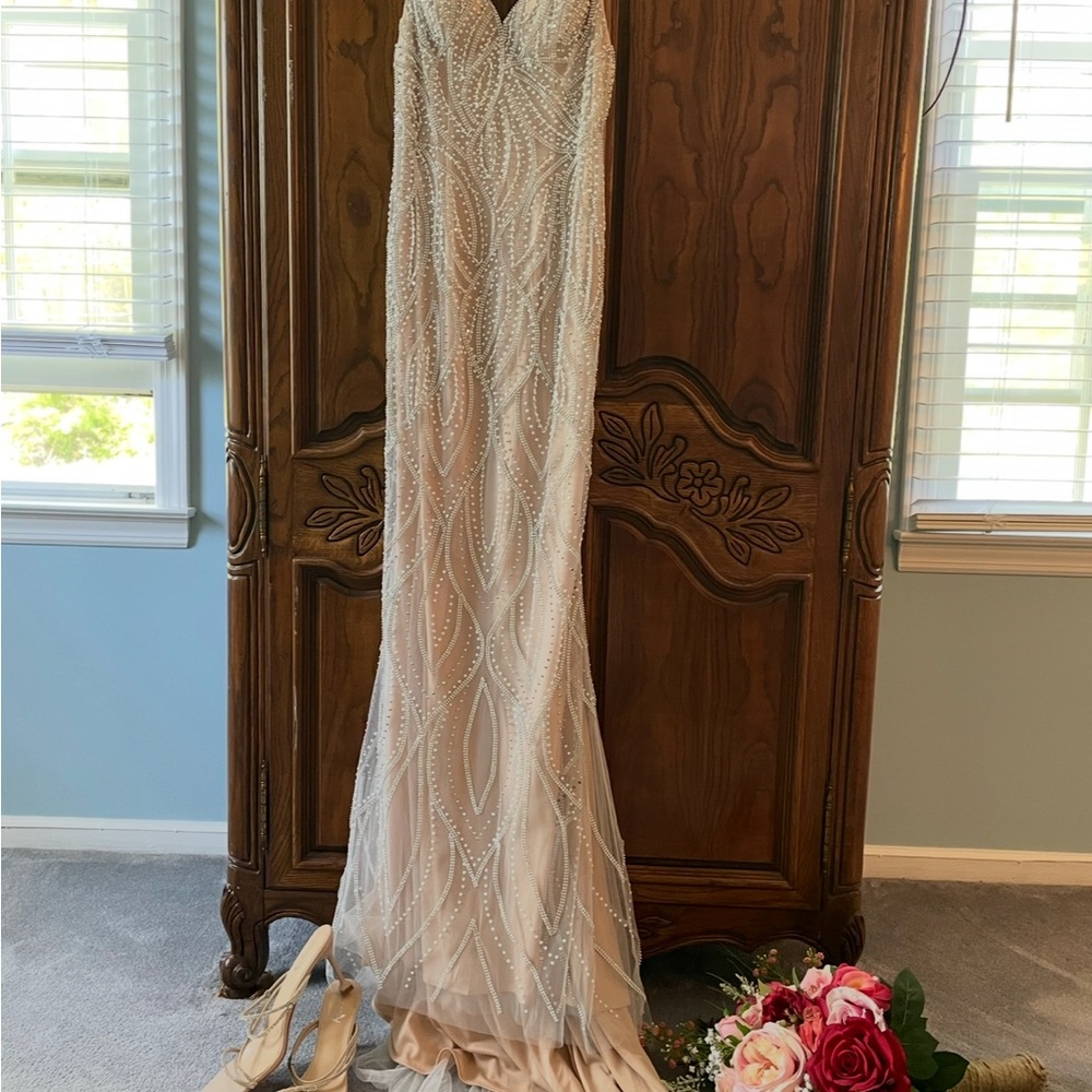 Lulus Beaded Formal Dress